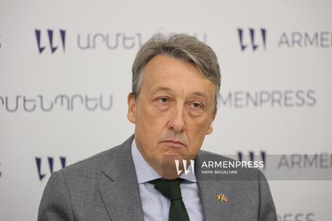 Բելգիայի դեսպանը Հայաստան-Եվրամիություն հարաբերությունների համար պայծառ ապագա է կանխատեսում