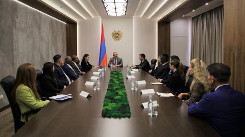 Արմեն Գրիգորյանն ընդունել է «Save Armenia» կազմակերպության պատվիրակության անդամներին