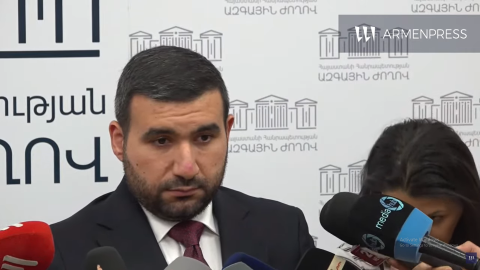 Брифинг Ваагна Алексаняна