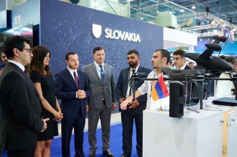 Ֆրանսիայի ԶՈւ և վետերանների հարցերով լիազոր նախարարը ծանոթացել է հայկական ռազմարդյունաբերական ընկերությունների ներկայացրած արտադրանքին
