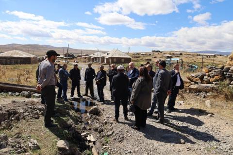 Արդենիսում  հիմնանորոգվում է խմելու ջրի ներքին ցանցը
