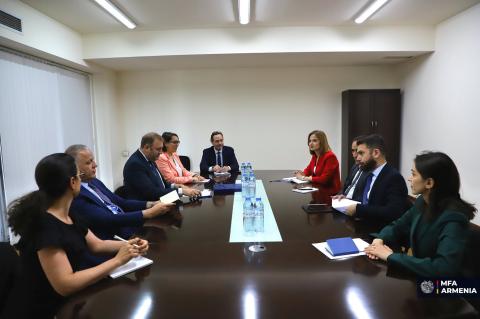 Վահան Կոստանյանն ընդունել է ՀՀ-ում ԵՄ գործընկերության առաքելության նորանշանակ ղեկավարին