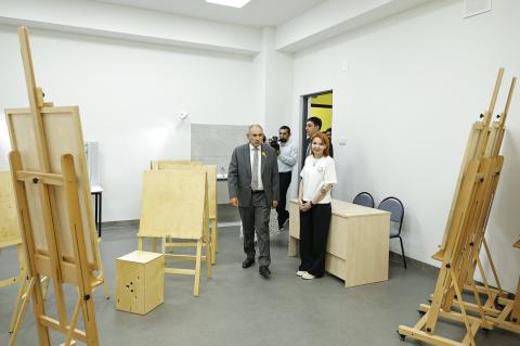 Prime Minister Nikol Pashinyan attends opening ceremony of renovated Hakob Kojoyan school