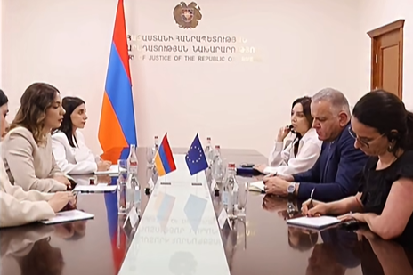 Սրբուհի Գալյանը և Վասիլիս Մարագոսը քննարկել են ՀՀ-ԵՄ համագործակցության օրակարգը