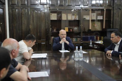 Գյումրիում մեկնարկել են լայնածավալ ճանապարհաշինական աշխատանքների նախապատրաստական փուլերը