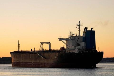 French navy has intercepted another Russian 'shadow fleet' tanker, Macron says