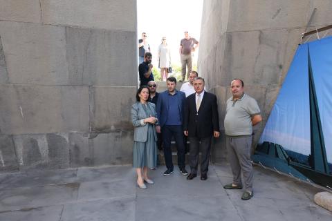 Մեկնարկել են Հայոց ցեղասպանության զոհերի հուշահամալիրի բարեկարգման երկրորդ փուլի աշխատանքները․ նախարարը հետևել է ընթացքին