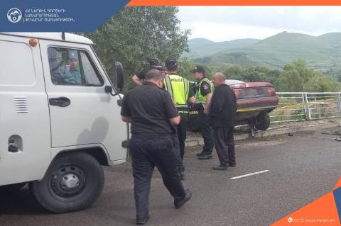 Շաղատ գյուղում ՃՏՊ-ի հետևանքով վարորդը մահացել է