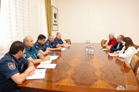 ՓԾ տնօրենն ընդունել է Ավստրիական Կարմիր խաչի և Հայկական Կարմիր խաչի ընկերությունների ներկայացուցիչներին