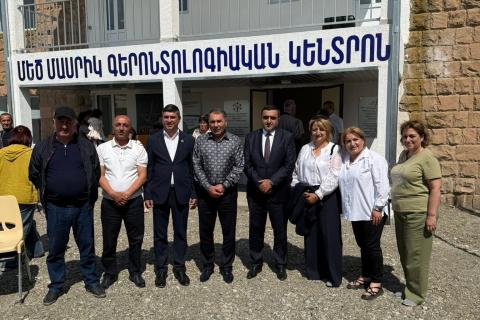 Մեծ Մասրիկում բացվել է գերոնտոլոգիական կենտրոն