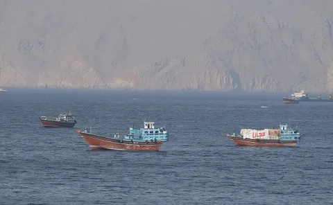 Strait of Hormuz traffic still only a fraction of pre-war levels, data shows