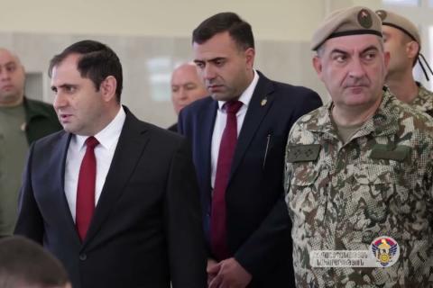 Նախարար Պապիկյանն այցելել է Վ․ Սարգսյանի անվան ռազմական ակադեմիա