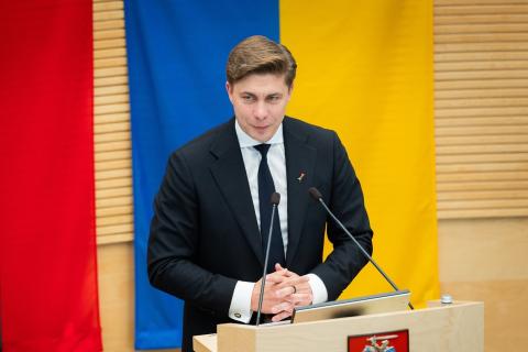 Сейм Литвы утвердил премьером лидера социал-демократов Миндаугаса Синкявичюса