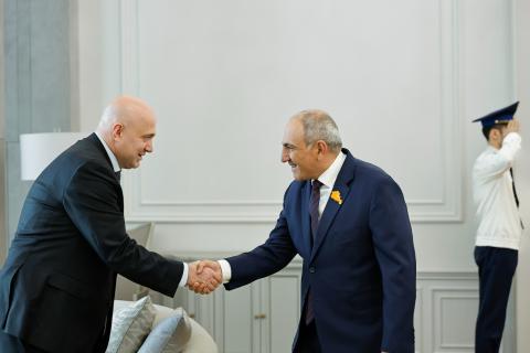 Հայաստանի վարչապետն ընդունել է Վրաստանի ՆԳ նախարարին
