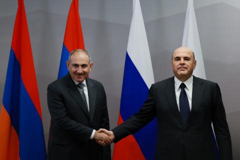 Փաշինյանն ու Միշուստինը քննարկել են տարբեր ոլորտներում երկկողմ համագործակցության արդիական հարցեր