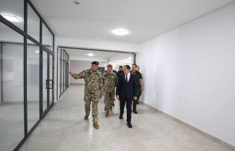 Սուրեն Պապիկյանը մասնակցել է ուսումնական կենտրոնի շտաբի նորակառույց մասնաշենքի բացման արարողությանը