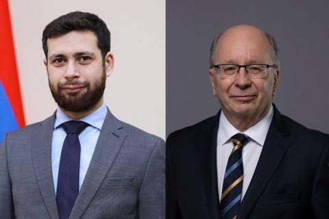 Վահան Կոստանյանը հեռախոսազրույց է ունեցել Շվեդիայի ԱԳՆ պետքարտուղարի հետ