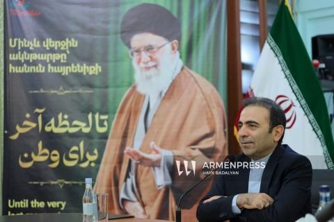 Embajador  iraní: “Es un placer recibir al primer ministro armenio en Irán para la firma del documento estratégico”