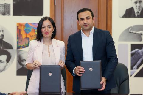 ԿԳՄՍՆ-ն համագործակցության  հուշագիր է ստորագրել Գյումրիի երիտասարդական նախաձեռնությունների կենտրոնի հետ