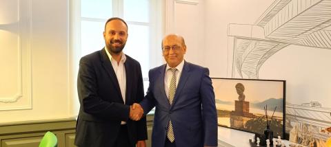 Դեսպան Մկրտչյանն ու Ալբանիայի ենթակառուցվածքների և էներգետիկայի փոխնախարարն անդրադարձել են էներգետիկայի ոլորտին առնչվող հարցեր