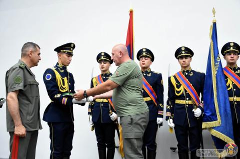 Տեղի  է ունեցել հրամանատարաշտաբային ինստիտուտի ուսումնական տարվա ավարտական միջոցառումը