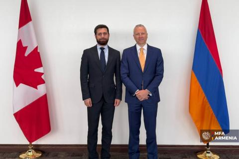Հայաստանի և Կանադայի ԱԳ նախարարությունների միջև տեղի են ունեցել քաղաքական խորհրդակցություններ