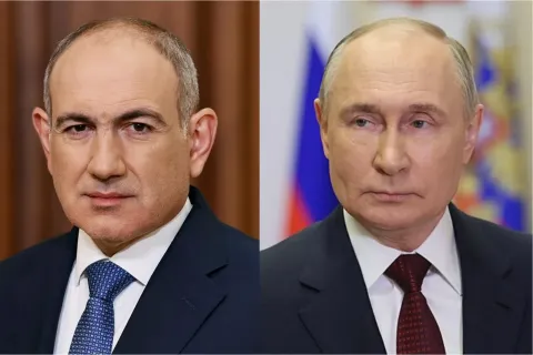 Пашинян попросил Путина принять меры по урегулированию проблем, связанных с импортом армянских товаров