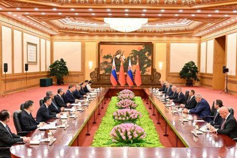 Си Цзиньпин призвал Словакию сыграть конструктивную роль в отношениях между Китаем и ЕС