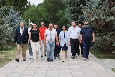 ԿԳՄՍ նախարարը շարունակում է հետևել  Հայոց ցեղասպանության զոհերի հուշահամալիրի բարեկարգման աշխատանքներին
