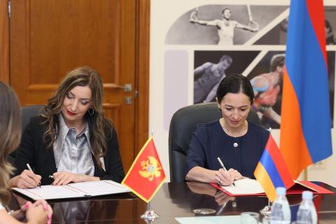 Հայաստանն ու Չեռնոգորիան ստորագրել են համագործակցության համաձայնագիր՝՝ կրթության, գիտության և նորարարության ոլորտում
