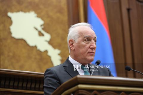 Քաղաքական տարաձայնությունները պետք է վերածվեն ավելի լավ որոշումների. ՀՀ նախագահի ելույթը՝ նորընտիր խորհրդարանի առաջին նիստում
