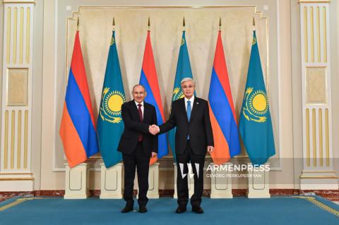 Ղազախստանի նախագահը շնորհավորական ուղերձ է հղել Նիկոլ Փաշինյանին