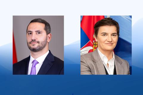 Անա Բրնաբիչը շնորհավորել է Ռուբեն Ռուբինյանին՝ ԱԺ նախագահի պաշտոնում ընտրվելու առթիվ