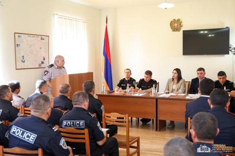 ՆԳ Նախարարն ամփոփել է  ոստիկանության Վայոց ձորի մարզի 2026 թվականի առաջին կիսամյակի աշխատանքները