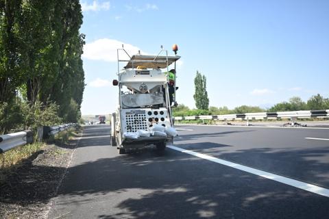 Միջին նորոգման ծրագրի շրջանակում գծանշվում է Երևան-Սևան ճանապարհը