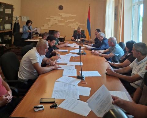 Տեղի է ունեցել  Սևան համայնքի ավագանու արտահերթ նիստ