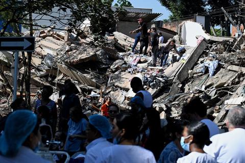 Colombia earthquake death toll rises to 164 as rescue efforts continue