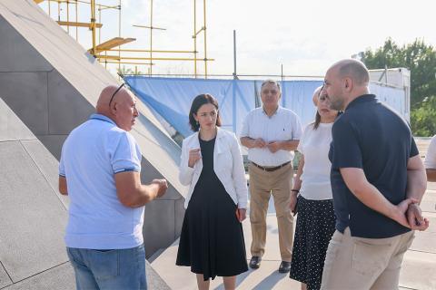 Ժաննա Անդրեասյանը հետևել է Հայոց ցեղասպանության զոհերի հուշահամալիրի բարեկարգման աշխատանքների ընթացքին