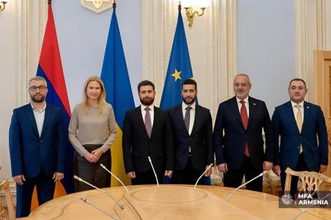 Վահան Կոստանյանը հանդիպել է Ուկրաինայի Գերագույն ռադայի նախագահի տեղակալի հետ