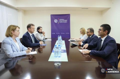 ՀՀ ԱԳ նախարարի տեղակալն ընդունել է Գերմանիայի Բունդեսթագի պատգամավորին
