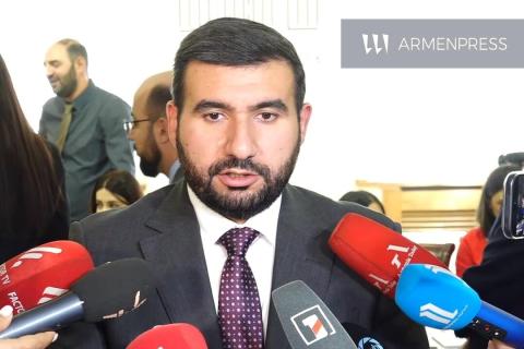 Press briefing of Deputy Speaker Vahagn Aleksanyan