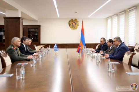 Սուրեն Պապիկյանն ընդունել է Հունաստանի դեսպանին