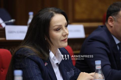 ԱԺ-ում ընթանում է «Ուժեղ Հայաստան»-ի նոր թեկնածուին ԱԺ ֆինանսավարկային և բյուջետային հարցերի հանձնաժողովի նախագահ ընտրելու քվեարկությունը