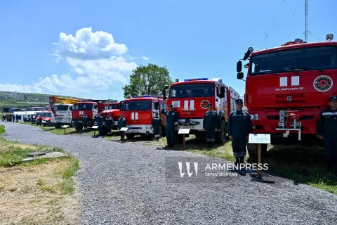 Ջրաշենում այրվել է տան տանիքը, հրշեջ-փրկարարները կանխել են հրդեհի տարածումը հարակից տներ