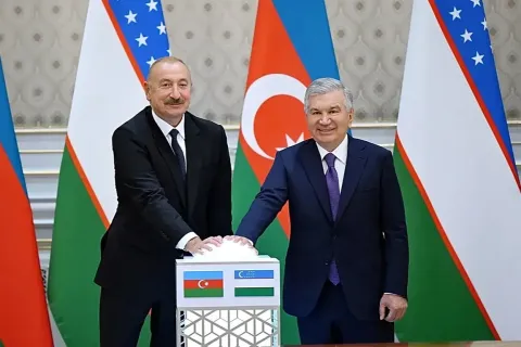 Ուզբեկստանն ու Ադրբեջանը քննարկել են Կասպից ծովում համատեղ նավատորմ ստեղծելու հարցը