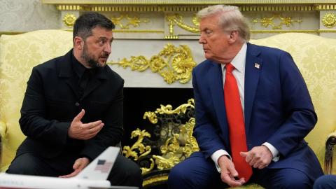 Зеленский поблагодарил Трампа за поддержку