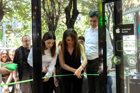 Ucom’s sales and service center reopens at 7 Sayat-Nova Street in Gyumri