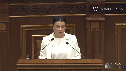 «Ուժեղ Հայաստան»-ն ԱԺ տարածքային կառավարման և շրջակա միջավայրի պահպանության հարցերի հանձնաժողովի նախագահի պաշտոնում առաջադրեց Իրինա Յոլյանի թեկնածությունը