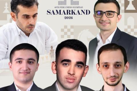 Известны составы сборных Армении по шахматам на Всемирной шахматной олимпиаде