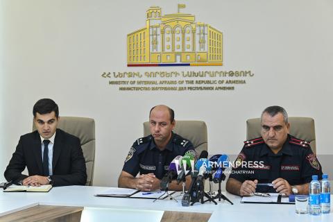 Նոր ուսումնական տարվա մեկնարկի շրջանակներում Ոստիկանության կողմից նախատեսվող միջոցառումները